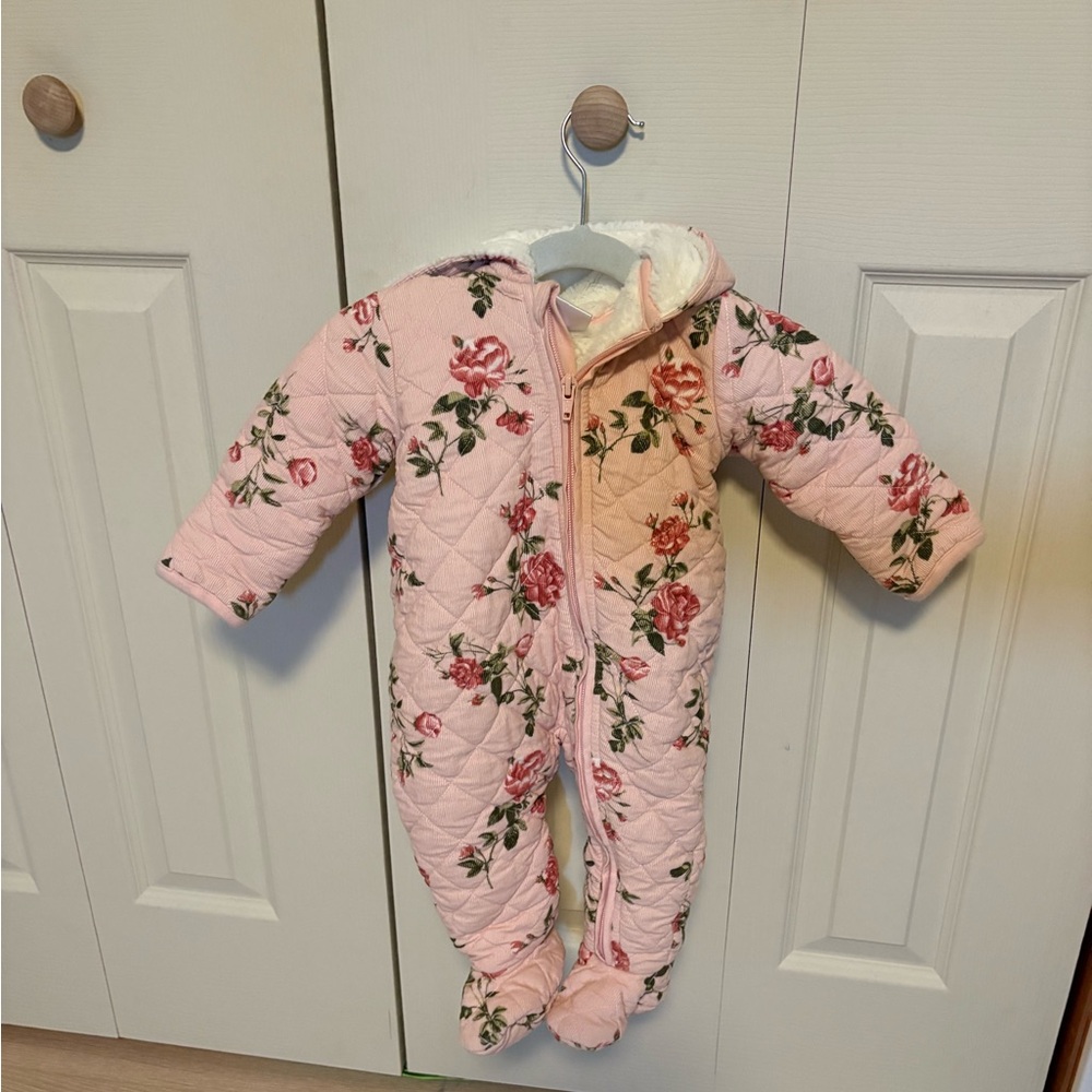 Nordstrom Pink Baby Bunting